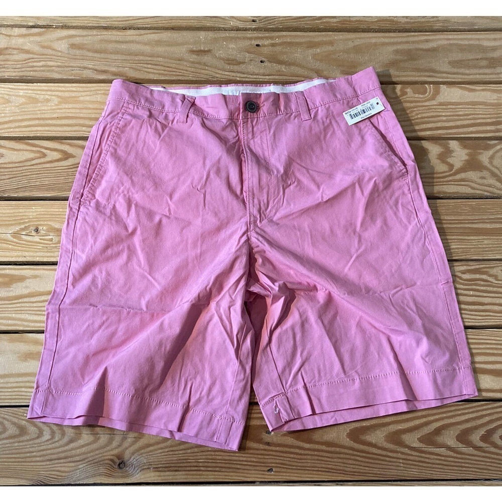 NWT Amazon Essentials Chino Shorts Size 32 Men’s Pink